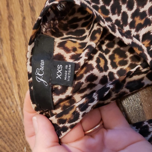 NWOT J Crew Leopard Dress - Picture 4 of 7